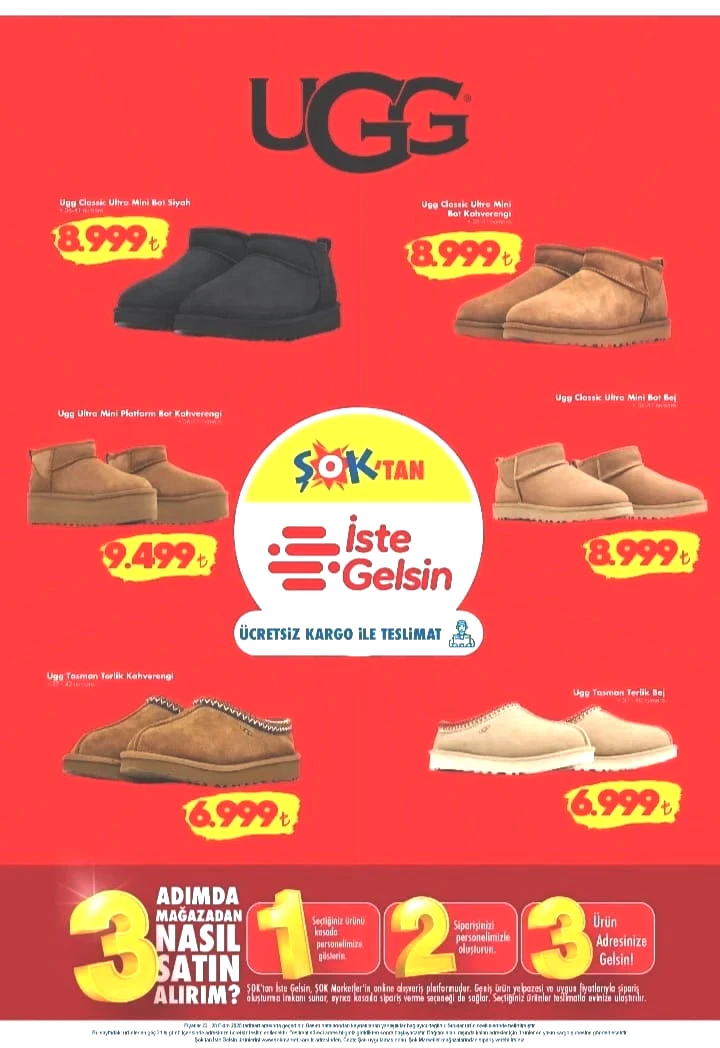 ŞOK 28 Ekim’e kadar geçerli aktüel ürünler kataloğu yayımlandı! ŞOK’a UGG Bot ve Terlik geliyor - Sayfa 9