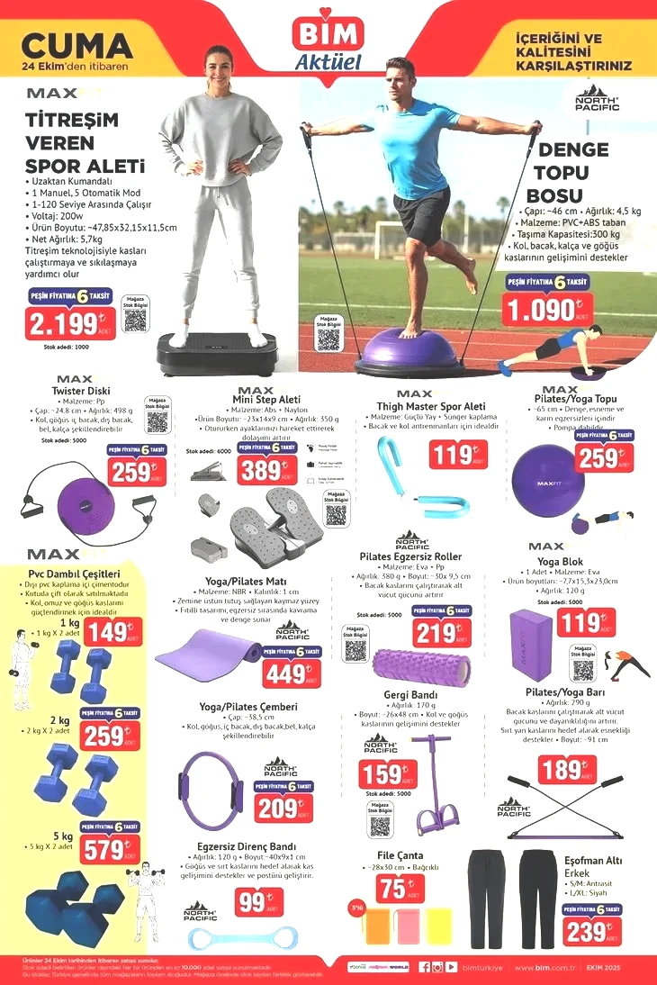 21-24 Ekim BİM aktüel katalog: BİM’de kış hazırlığı başladı! Çift yönlü ısıtıcı 1.190 TL, terlik çeşitleri 65 TL